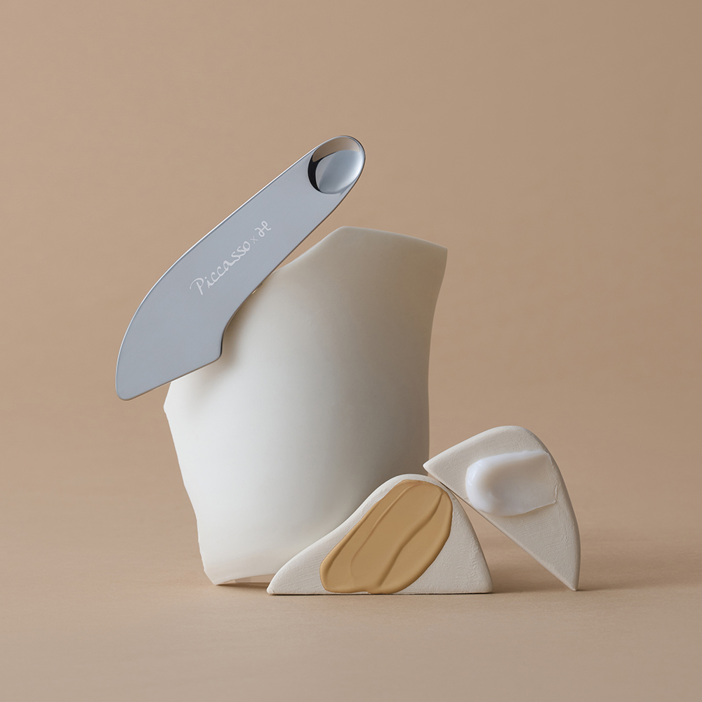 [피카소] 투웨이 메이크업 스파츌라(+복조리 파우치 증정)