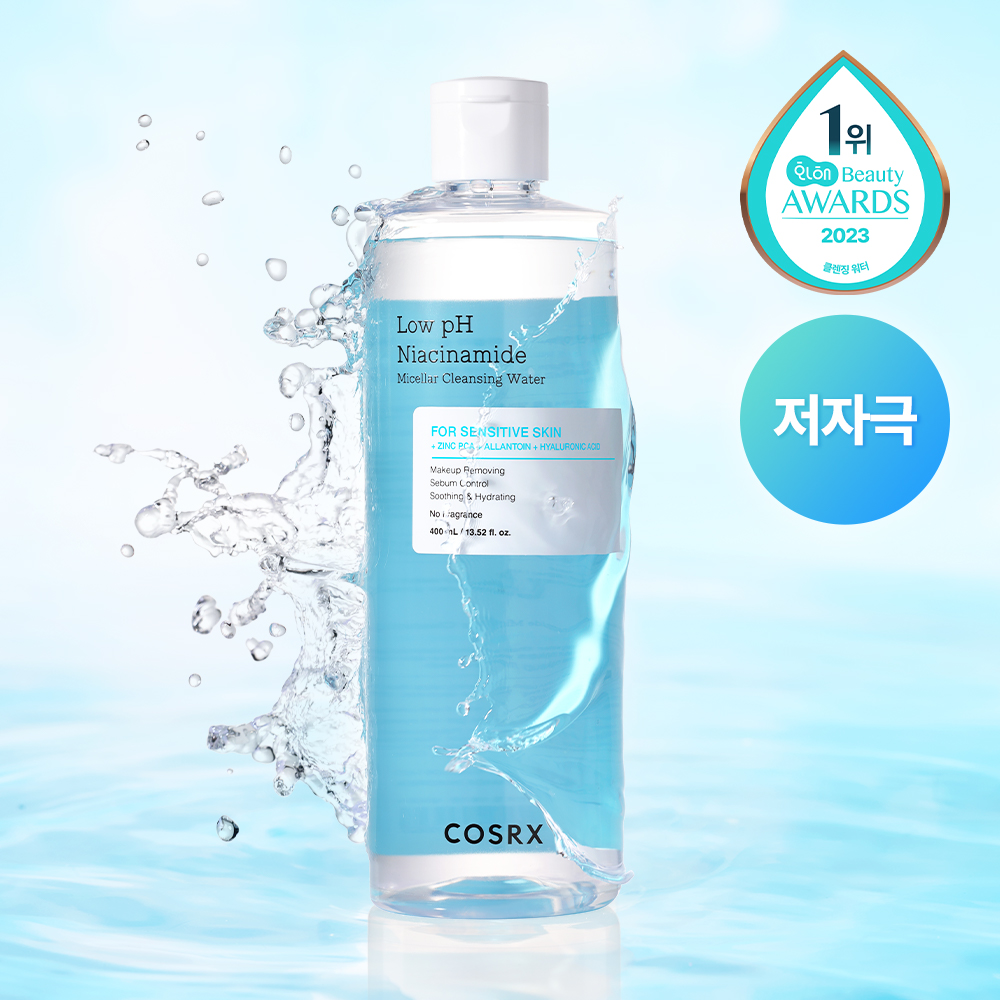 약산성 나이아신아마이드 미셀라 클렌징 워터 400ml