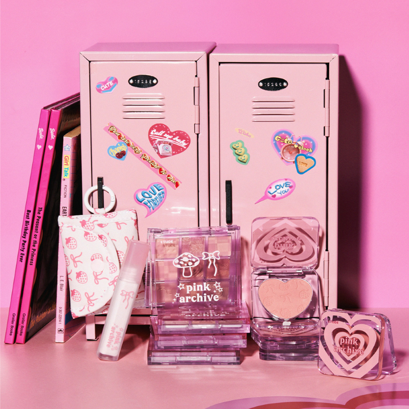 핑카이브 컬렉션(픽싱틴트 벨벳/ 하트플러터블러셔/ 플레이컬러아이즈)