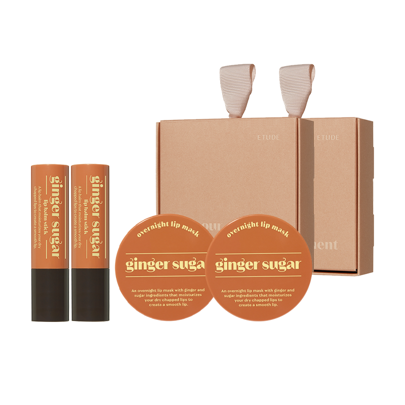 [아모레몰단독/더블] 진저슈가 립 케어 2종 기획세트