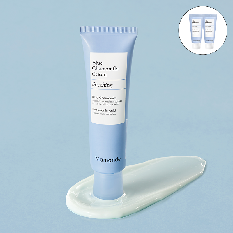 블루 캐모마일 크림