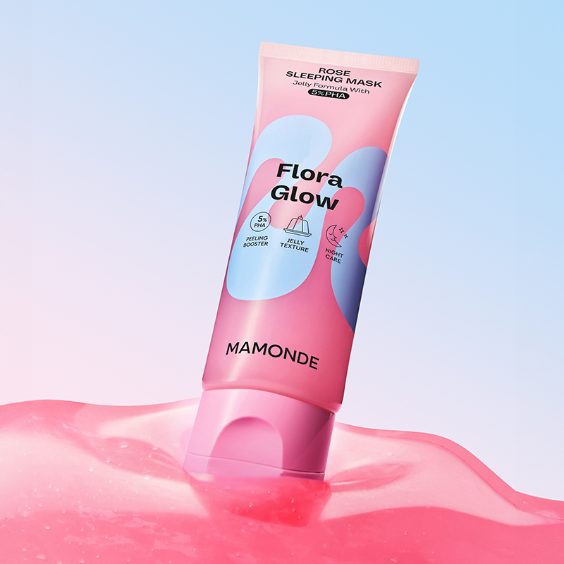 NEW 플로라글로우 로즈 슬리핑 마스크