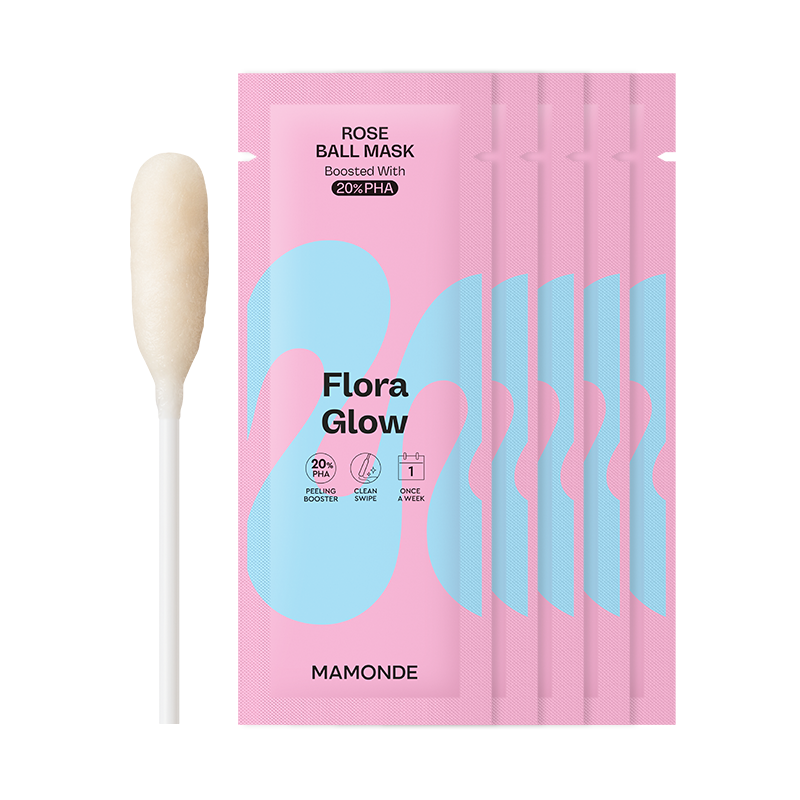 [5입] 플로라글로우 로즈 볼마스크