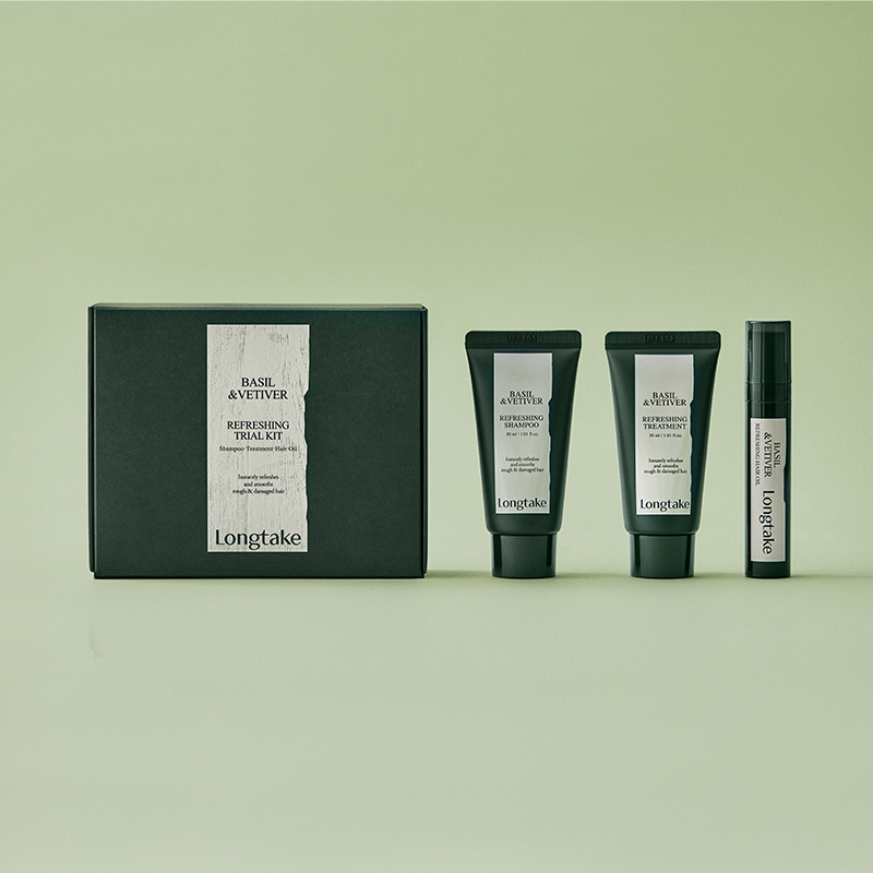 바질 앤 베티버 리프레싱 3종 Kit