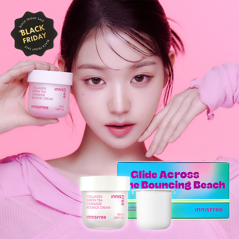 [홀리데이] 콜라겐 그린티 세라마이드 장벽 크림 본품+리필 세트