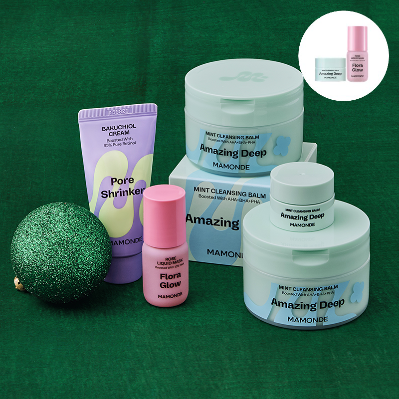 [아모레몰ONLY]★2종추가증정★어메이징 딥 민트 클렌징 밤 더블세트
