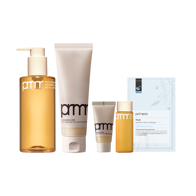 [더블]마일드 앤 퍼펙트 클렌징 오일 투 폼 200ml + 오가니언스 BR 소프트 필링 투 폼 클렌저 120ml