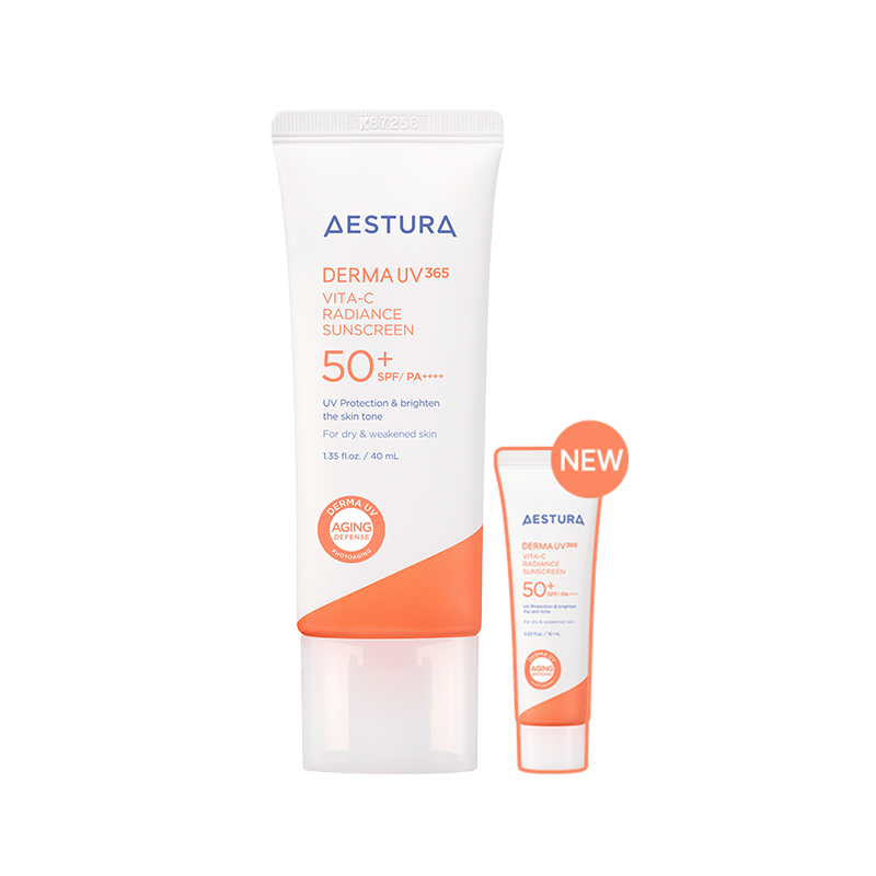 더마UV365  비타C 광채수분 선크림 SPF50+ PA++++