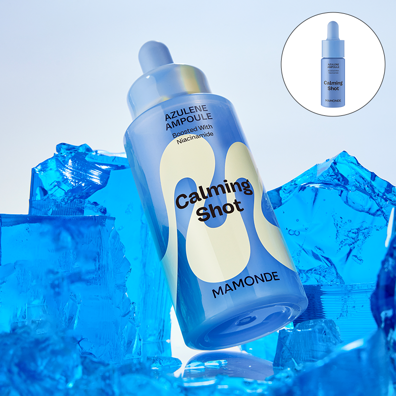 NEW 카밍 샷 아줄렌 흔적 수분앰플