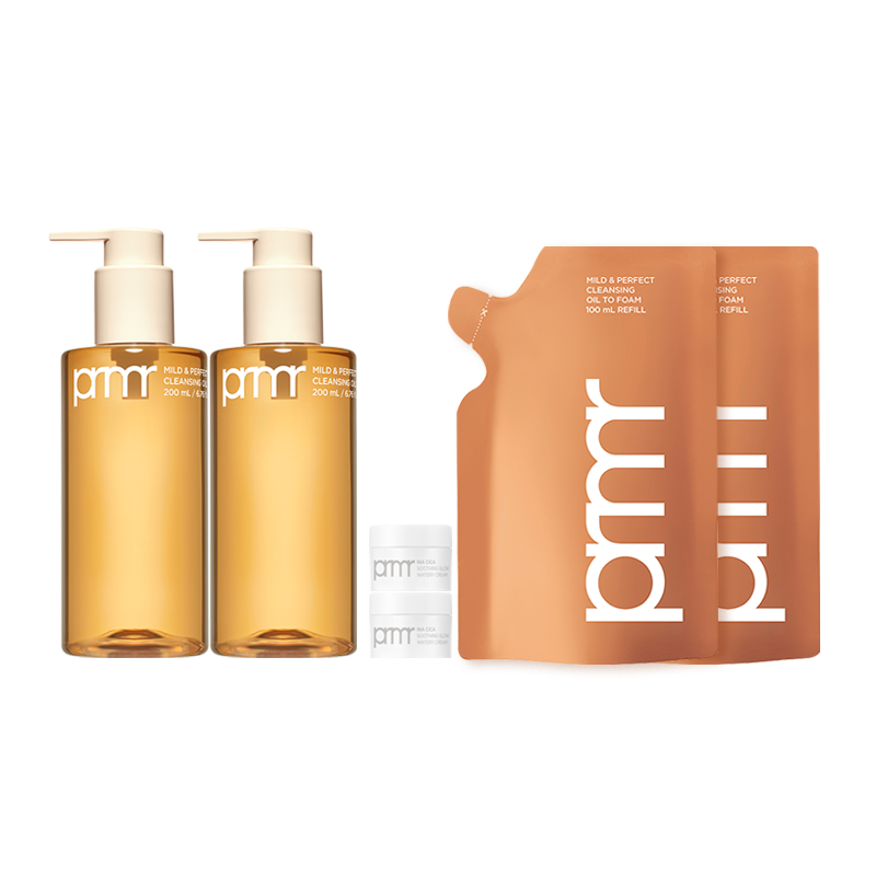 [더블] 마일드 앤 퍼펙트 클렌징 오일 투 폼