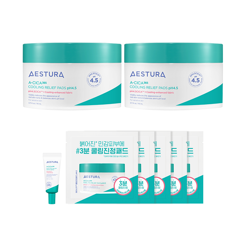 [리뉴얼][더블]에이시카 365 쿨링팩 패드pH4.5 110ml