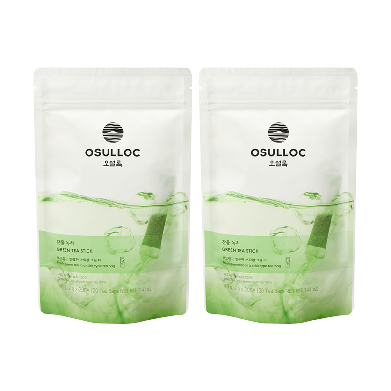 찬물녹차 2pack 세트