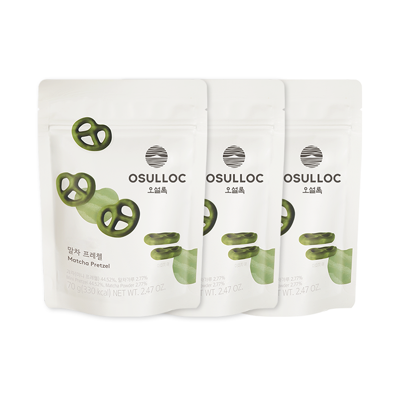 [3pack] 말차 프레첼 (원산지:상세설명참조)